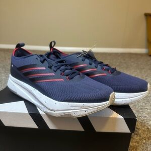 adidas Navy and Red Athletic Shoes